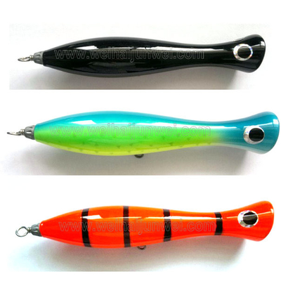 China Nuevo cebo de madera de 90g 22cm cebo duro cebo de popper cebo de pesca de pesca de pesca proveedor