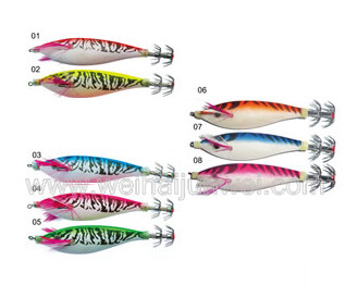 China Nuevo diseño de la mejor venta de calamares de la caña de pesca JWSQDJG-47 proveedor