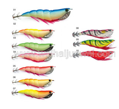 China mejor calidad Nuevo diseño de calamar de caña de pesca JWSQDJG-48 proveedor