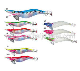 China Nuevo diseño mejor venta señuelo de pesca calamar JWSQDJG-01 proveedor