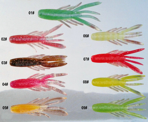 China Nuevo diseño mejor vendedor 7.3g 7.5cm cebo de pesca suave artificial proveedor