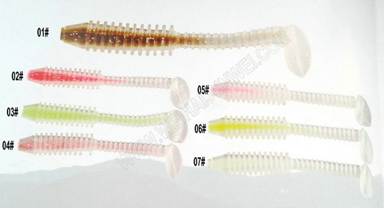 China Nuevo diseño 3.0g 7.0cm señuelo de pesca blando artificial proveedor