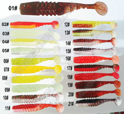 China Nuevo diseño, la mejor venta, señuelo de pesca blando artificial de 6.9g 8.0cm proveedor