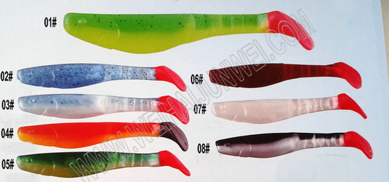 China Nuevo diseño mejor venta 6g / 7,5cm o 13.6G / 12cm cebo de pesca suave artificial proveedor