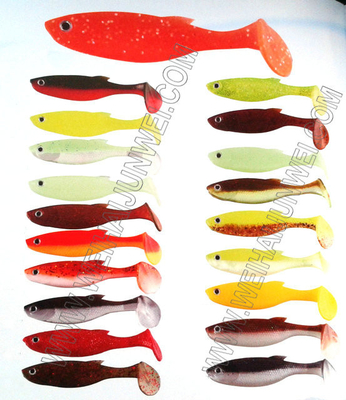 China Nuevo diseño 8.0g / 9.0cm cebo de pesca suave artificial proveedor