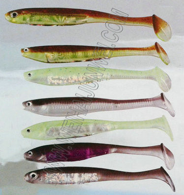 China Nuevo diseño mejor vendedor cebo de pesca suave artificial proveedor