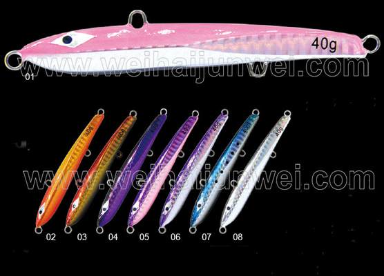China Nuevo diseño mejor venta 40g 9.5cm señuelo de pesca de plomo proveedor