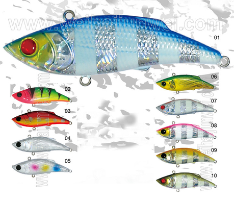 China Nuevo diseño mejor venta 14g 7.5cm de plástico se mece cebo de pesca proveedor