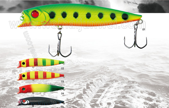 China Nuevo diseño mejor vendido 14,5g 11cm de plástico se tambalea cebo de pesca proveedor