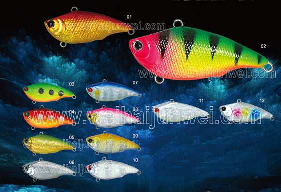 China Nuevo diseño mejor venta 10g 5.5cm de plástico balancín cebo de pesca proveedor
