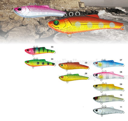 China Nuevo diseño mejor vendedor 7g 7cm plástico seco cebo de pesca proveedor