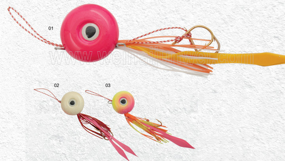 China Nuevo diseño mejor venta cebos de caza de goma de 60g/80g señuelo de pesca JWRBJG05 proveedor
