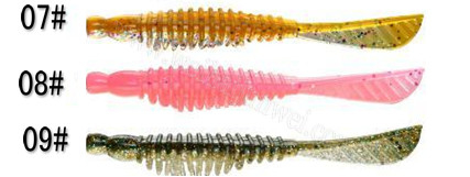 China Nuevo diseño mejor venta 3.5g 10.0cm 7#~9# cebo de pesca suave artificial proveedor