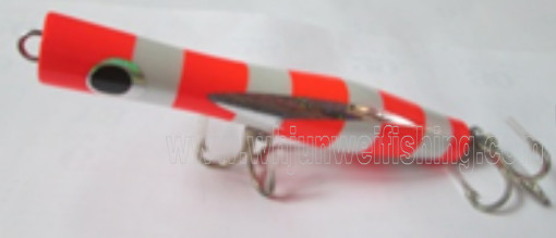 China 14cm/55g, 18cm/70g, 22cm/85g  nuevo señuelo de pesca popper de madera, cebo popper, señuelo de pesca duro proveedor