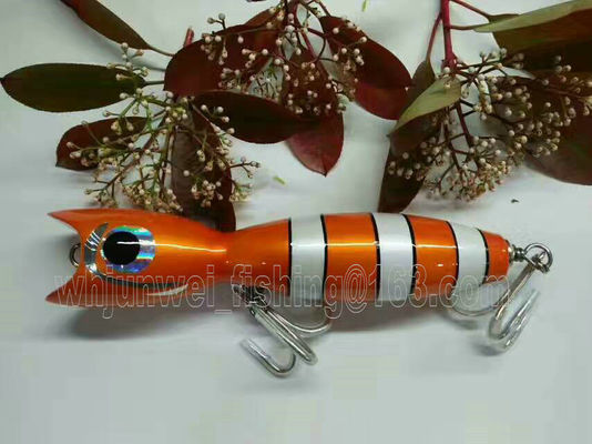 China Nuevo señuelo de pesca popper de madera de 20 cm/110 g, el mejor vendido, cebo popper/agua salada/señuelo de curricán proveedor