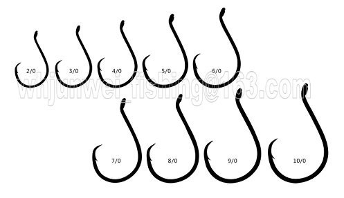 China 8028# SSW UP OYE CIRCLE anzuelo para pescar proveedor