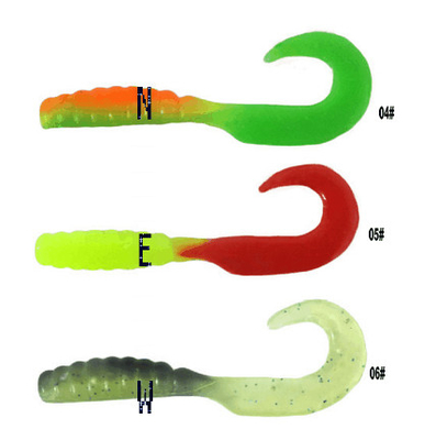 Nuevo diseño mejor venta 2.0" 2.0g de pescado suave señuelo muchas opciones de color proveedor