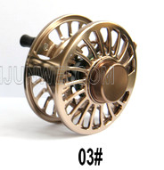Carrete de pesca con mosca de aluminio de la mejor calidad JWFRL03 proveedor