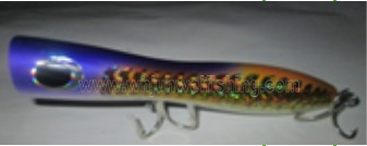 12cm/7g 18cm/105g 24cm/140g alta calidad señuelo duro de pesca popper de madera hecho a mano / cebo de pesca popper / señuelo de curricán proveedor