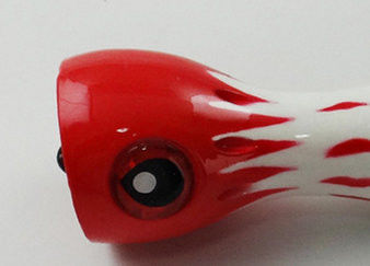 Nuevo estilo 13cm 48g señuelo de pesca popper de madera, señuelo duro popper, señuelo de curricán proveedor