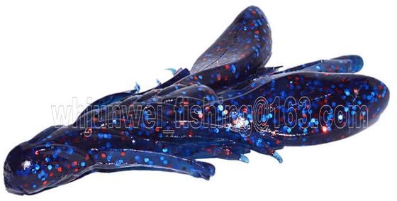 nuevo estilo 90mm 12.5g señuelo de pesca blando de camarón mariposa proveedor