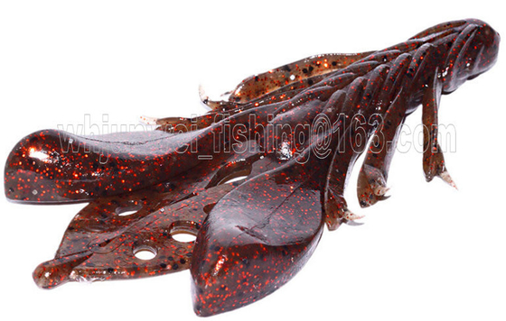 nuevo estilo 90mm 12.5g señuelo de pesca blando de camarón mariposa proveedor