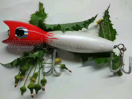 Nuevo señuelo de pesca popper de madera de 20 cm/110 g, el mejor vendido, cebo popper/agua salada/señuelo de curricán proveedor