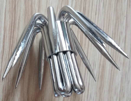 nuevos anzuelos de paraguas para señuelos de calamar de acero inoxidable de 4,0 mm y 5 barras proveedor