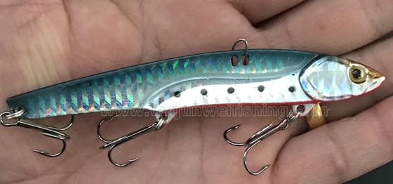 La mejor venta de señuelo de pesca vib con manivela de metal duro de 10,5 cm y 35 g, para todas las profundidades de natación. proveedor