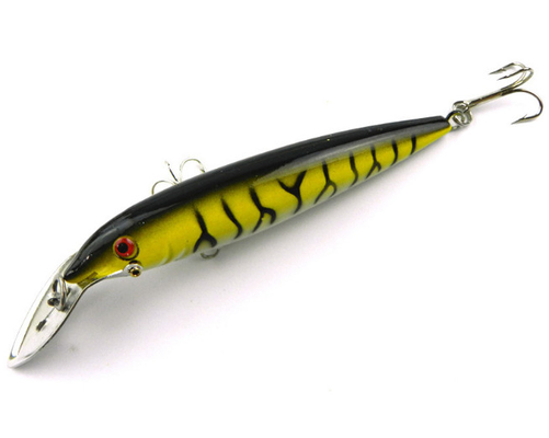 14cm 16.2g acción de lengua metálica buceo multi colores señuelo de pesca de plástico duro proveedor